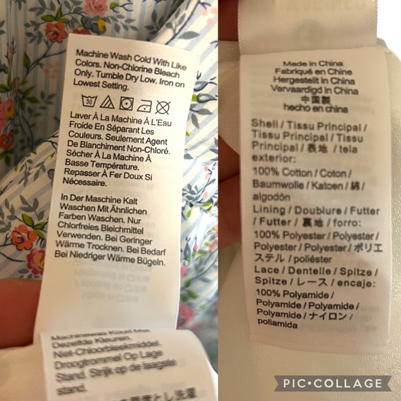 J. Crew x Liberty XXL Tiered Ruffle Dress Winding Roses  print Cottagecore - Picture 10 of 16